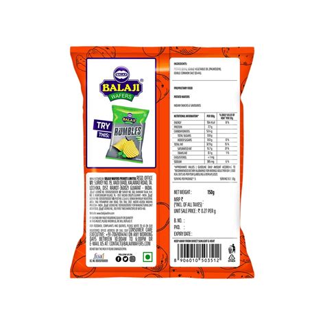 Balaji Simply Salted Potato Wafers Price Buy Online At ₹40 In India