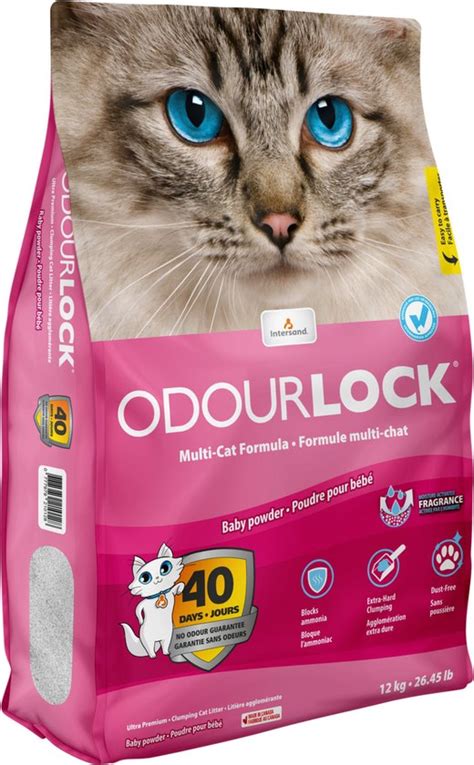 Odourlock Baby Powder Kattenbakvulling Kg Bol