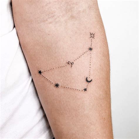 Capricorn Constellation Tattoo Capricorn Tattoo Pretty Tattoos Cute