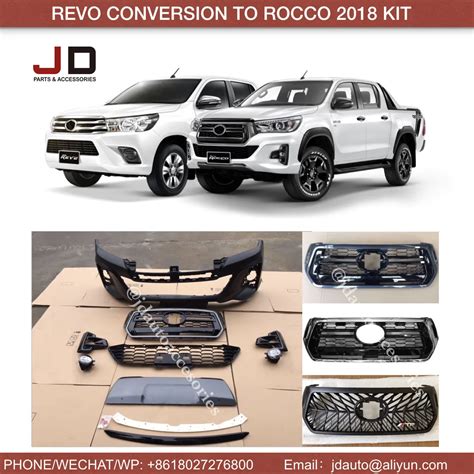 New Front Bumper Body Kit For Hilux Revo Rocco Buy Front Bumper