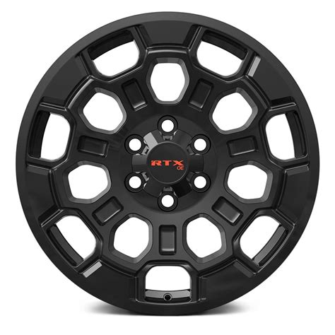 RTX TY 03 Wheels Satin Black Rims 083169