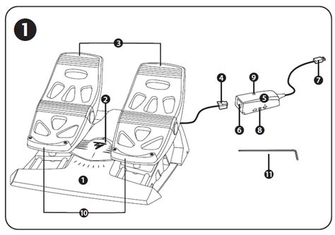 Thrustmaster Tfrp Tflight Rudder Pedals User Manual