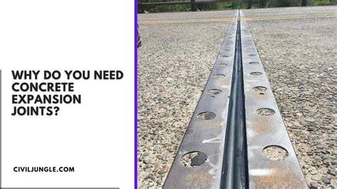 All About Concrete Expansion Joint Types Of Concrete Expansion Joints