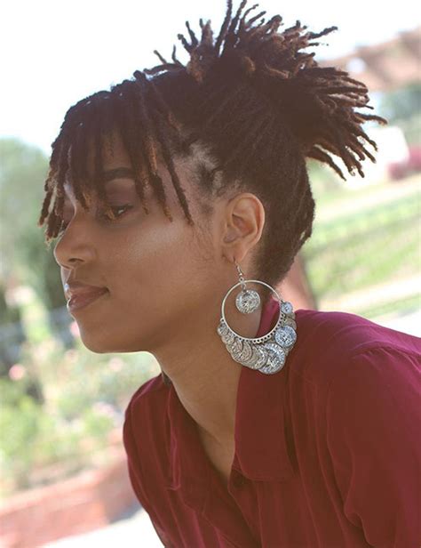 Inspiration Short Dreadlock Styles Bangs Most Popullar