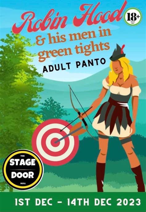 Adult Panto Robin Hood And His Men In Green Tights Comedy Lounge Hull