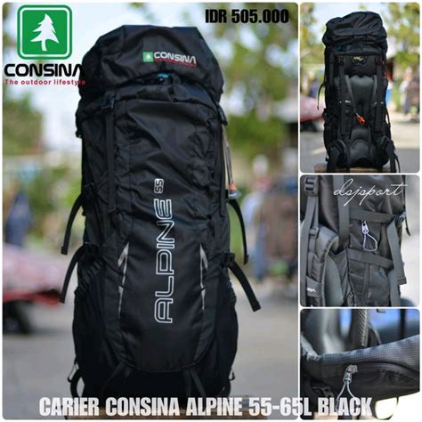 Jual BACKPACK CONSINA ALPINE 55L TAS PENDAKI TAS GUNUNG TAS