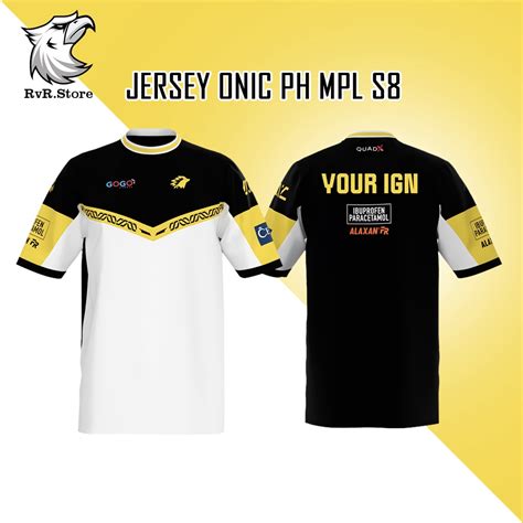 Jual Jersey Baju Kaos Onic Philippines Mpl Season Terbaru Game