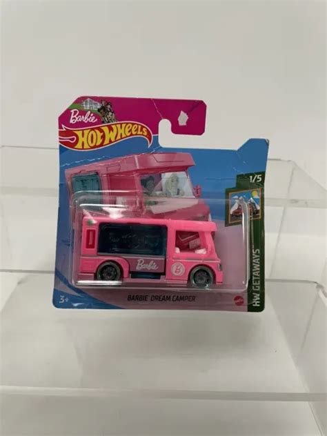 Hot Wheels Barbie Dream Camper Hw Getaways Mattel New Worn Box