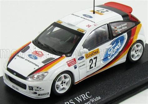 MINICHAMPS 1 43 FORD ENGLAND FOCUS RS WRC N 27 RALLY MONTECARLO