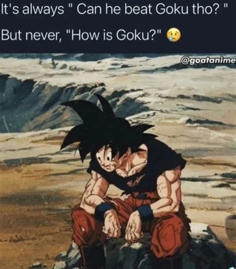 Its Always Can He Beat Goku Tho But Never How Is Goku But