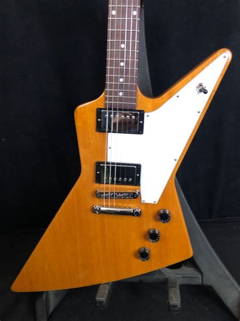 2023 Gibson Explorer Natural Guitars Electric Solid Body Retromusic