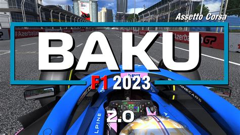 Assetto Corsa Baku Formula Extension Preview Youtube