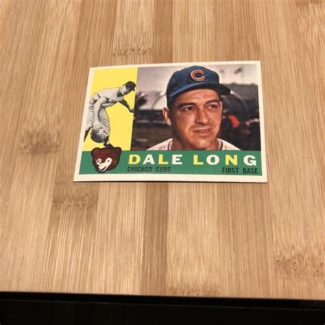 1960 Topps 375 Dale Long Ex Mt EBay