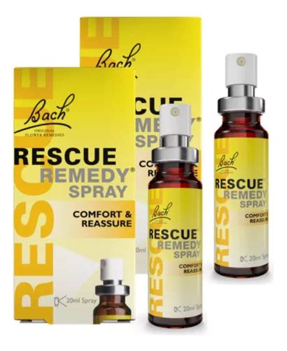 Spray Floral Rescue Remedy Bach De Ml Unidades Sabor Sin Sabor