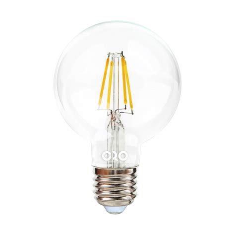 Żarówka LED ORO E27 G80 FL CLARO 6W DIMM DW 4000K