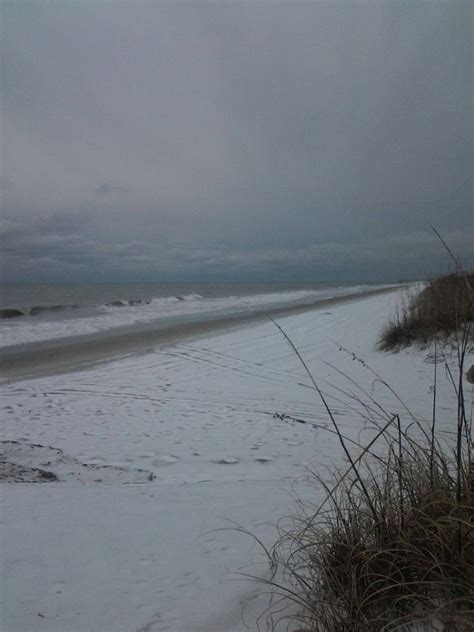 Myrtle Beach, SC - rare snowfall - 1/29/14 (Myrtle Beach Facebook ...