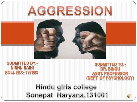 Aggression Psychology