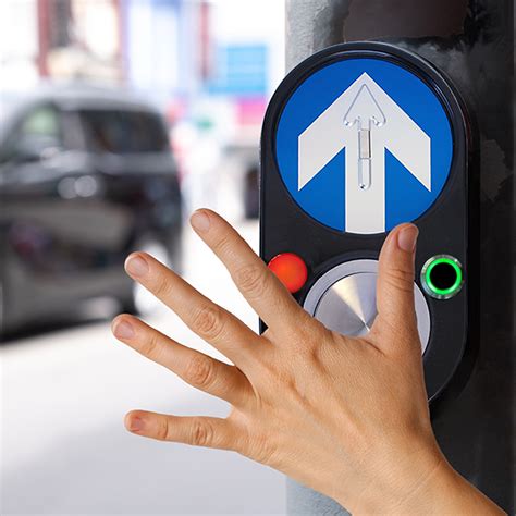 Touch Less Pedestrian Push Button Traffic Technologies Ltd