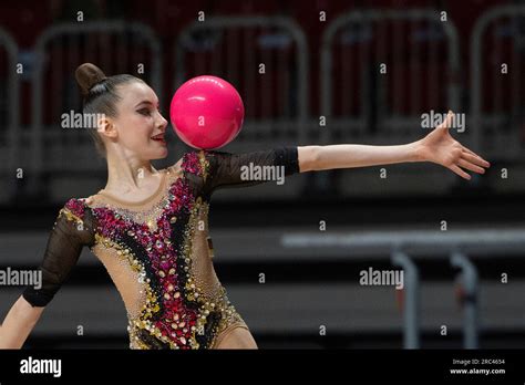 Darja Varfolomeev Tsv Schmiden Action Ball Gymnastics Rhythmic