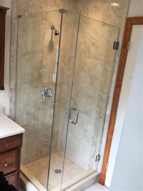 Frameless Glass Shower Doors Traditional Bathroom Newark By U S