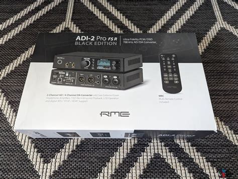 Rme Adi Pro Fs R Black Edition Ad Da Converter Photo Us