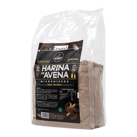 Harina De Avena Sabor Chocolate Kg Sport Live Drasanvi Drasanvi