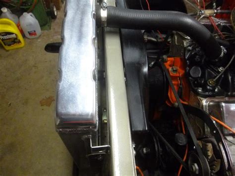 55 Cold Case Radiator In 6 Cyl Position Chevy Tri Five Forum