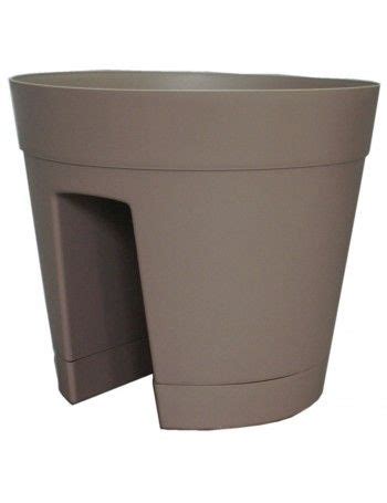 Pot REGINA Rond 30cm CHAPELU Taupe Bac Jardiniere Pots