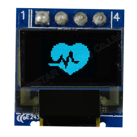 OLED with SSD1306 support I2C interface WEA006432A - Winstar