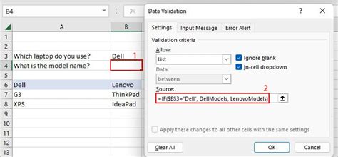 How To Create Dependent Drop Down List Excel