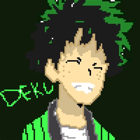 Pixilart Deku By Adhesivekid