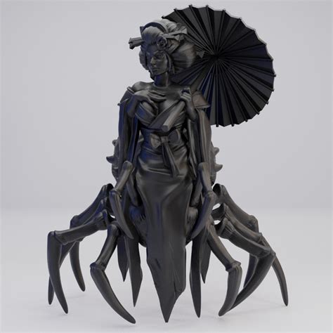 Hot Goblin 絡新婦傘 ミニチュア 妖怪フィギュア ホットゴブリン