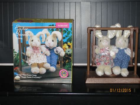 Animated Easter Bunnies On Swing Gemmy Wiki Fandom Powered By Wikia
