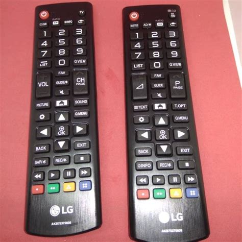 Jual Remote Tv Lg Kode Akb Original Tv Tabung Led Lcd Pnp Shopee