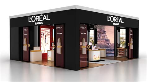 High End Cosmetic Store Design Makeup Product Display Stand