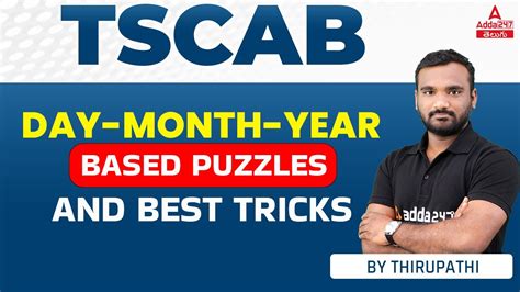 Day Month Year Based Puzzle Best Tricks Special For Tscab Sbi Clerk