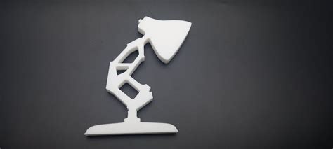 Pixar Animation Lamp Style Logo Shelf Sign stocking Stuffer, 3d Printed ...