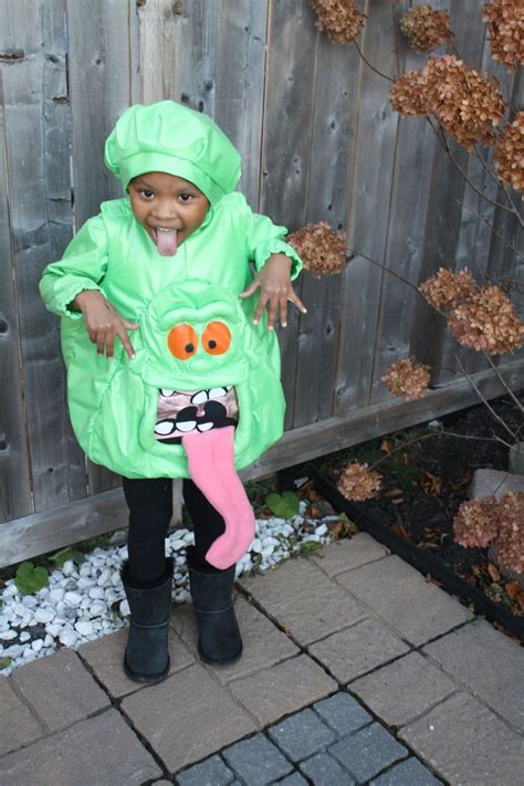 Slimer costume | Slimer costume, First halloween, Costumes