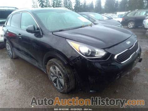 KNDCB3LC6J5162296 KIA NIRO LX - View history and price at ...