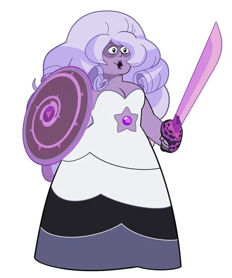 Rose Quartz Recolored As Amethyst Amethyst Steven Universe Steven