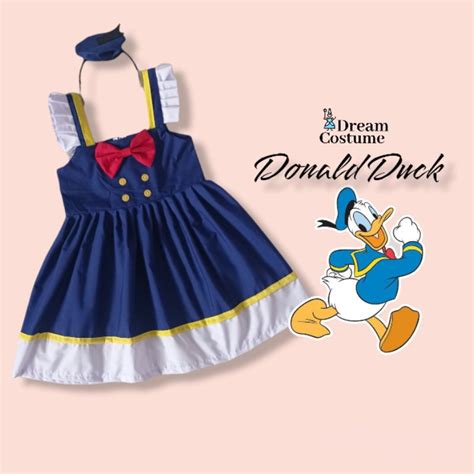 Jual Donald Daisy Duck Dress Kostum Shopee Indonesia