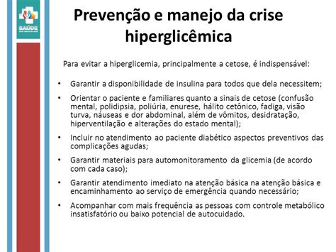 Prevenção E Manejo Das Complicações Agudas Ppt Carregar