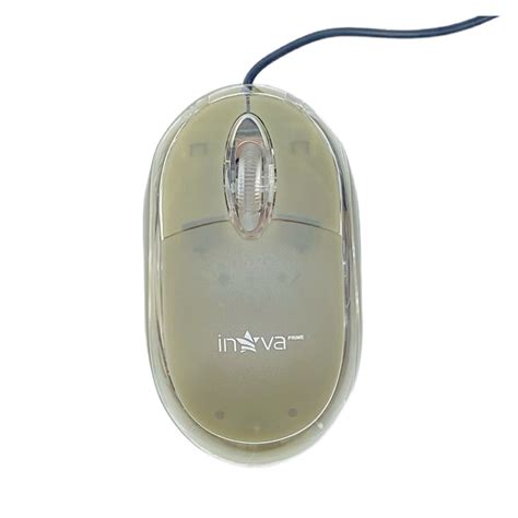 Mouse Inova Fio USB Metros Nude MOU Importados NAVI Atacado