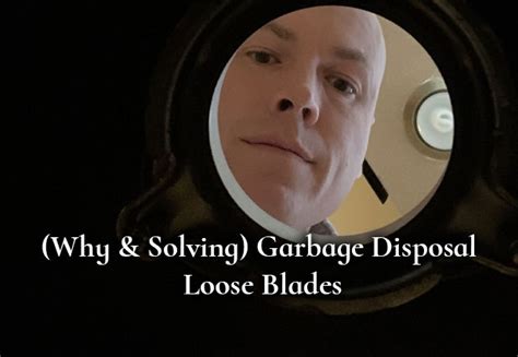 Garbage Disposal Loose Blades (Why & Solving) - Dave Burroughs