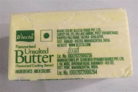 500gm Dlecta Unsalted Butter Packaging Type Packet At ₹ 336pack In