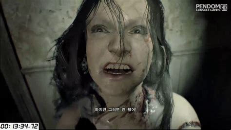 PS4바이오하자드7 한국최초 어려움난이도 노세이브 노다이 나이프 6 Resident Evil 7 MADHOUSE KNIFE NO