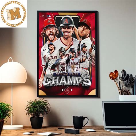 Congrats Arizona Diamondbacks MLB National League Champions 2023 Poster ...