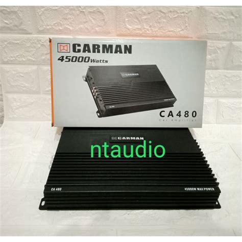 Jual Power Amplifier Carman Ca Mosfet Chanel Watt Carman Ca