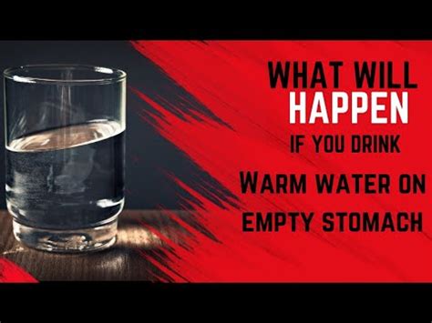 If You Drink Warm Water On Empty Stomach What Happens In Body