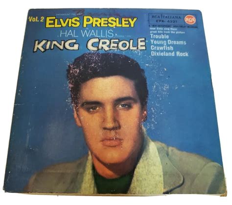 Elvis Presley King Creole Vol 2 RCA Victor EPA 4321 Vinyl Record EP